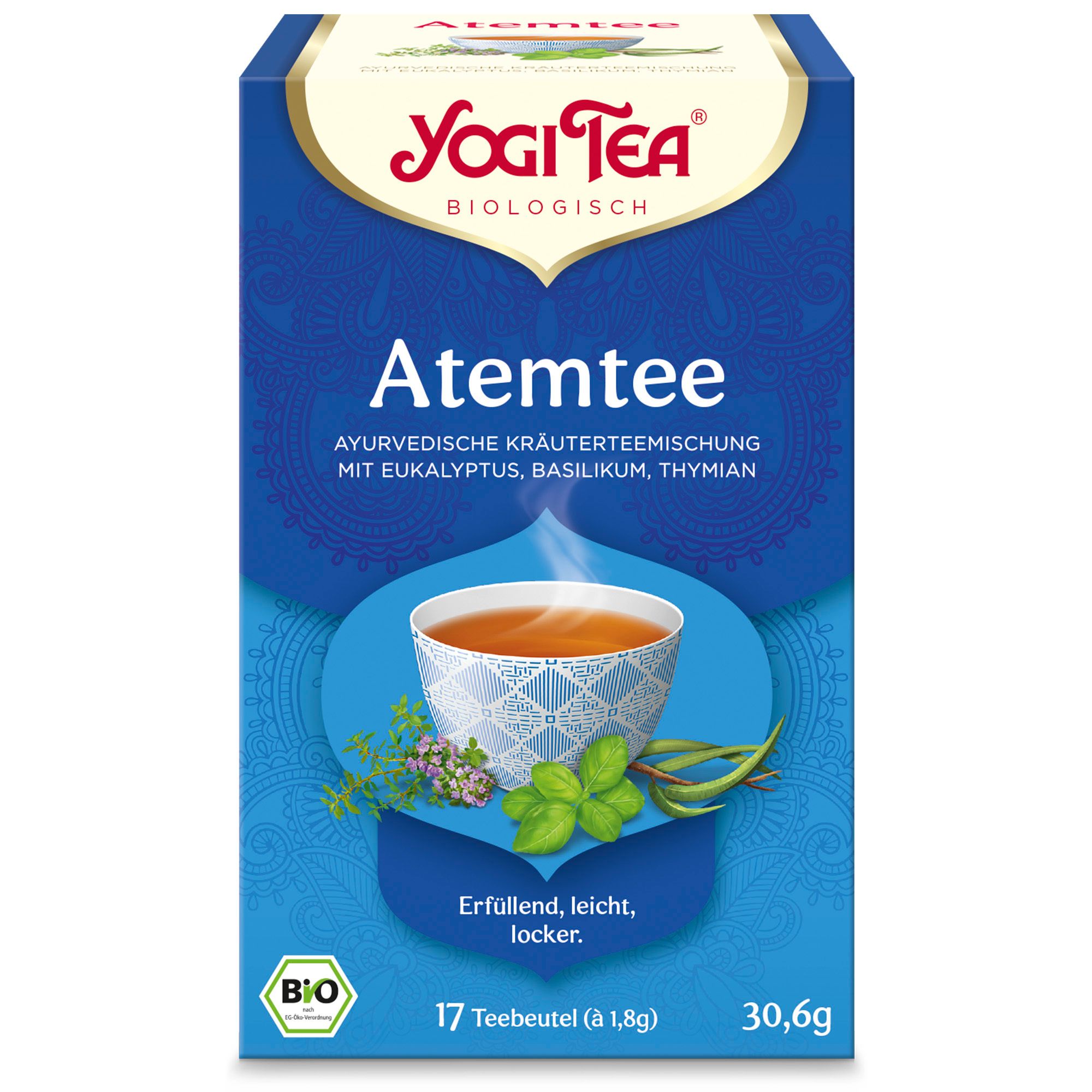 YOGI TEA® Atemtee, Bio Kräutertee