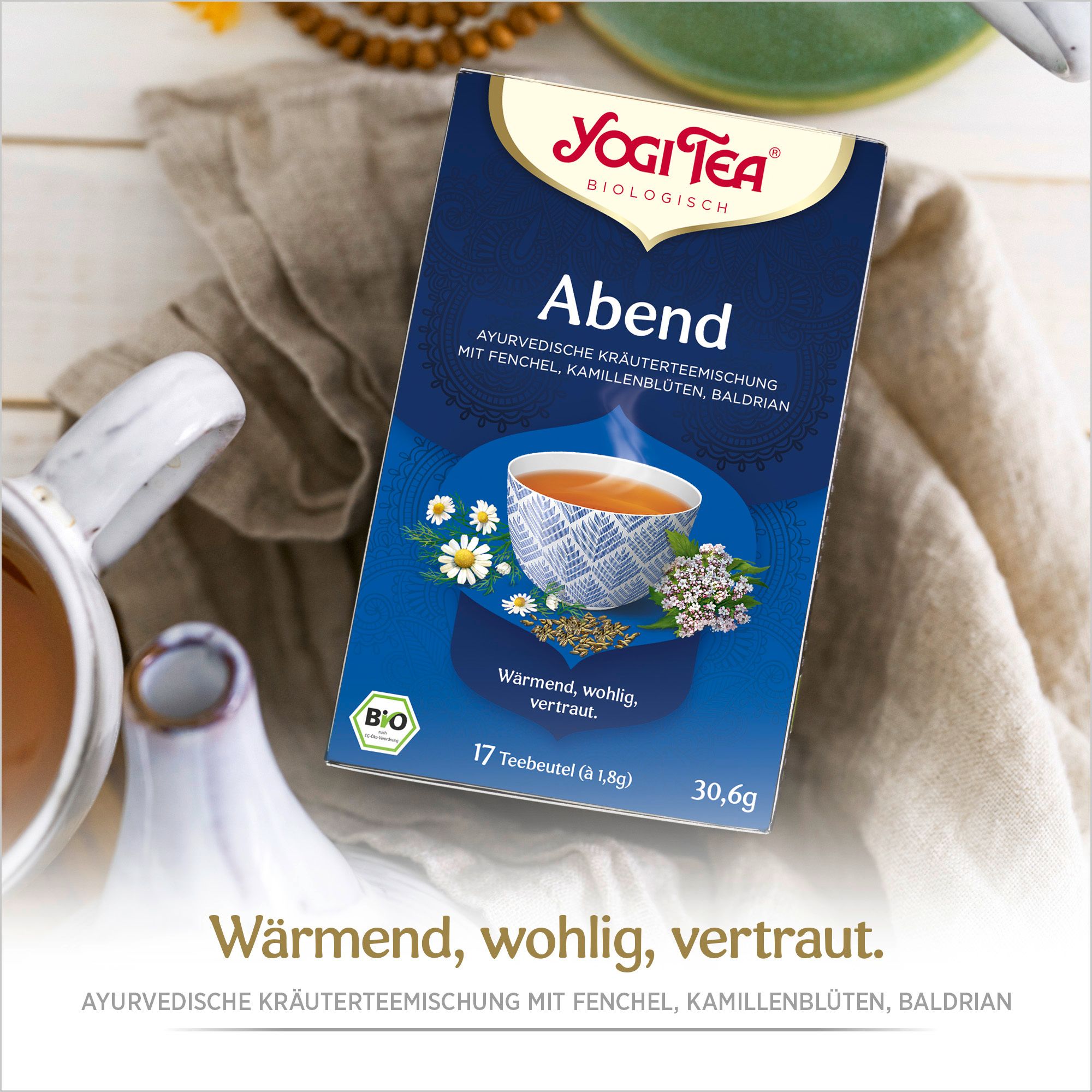 YOGI TEA® Abend, Bio Kräutertee