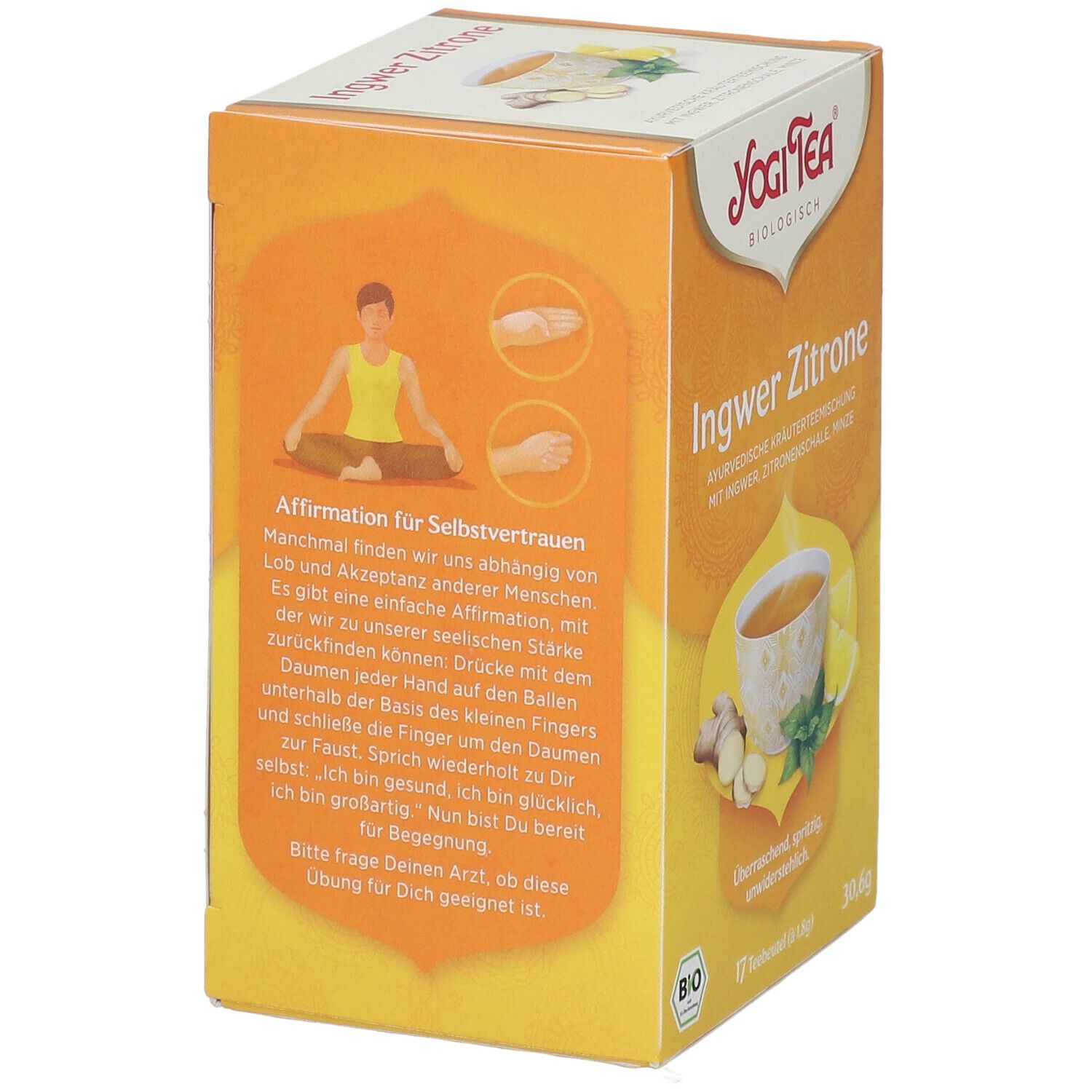YOGI TEA® Gingembre Citron, Tisane bio