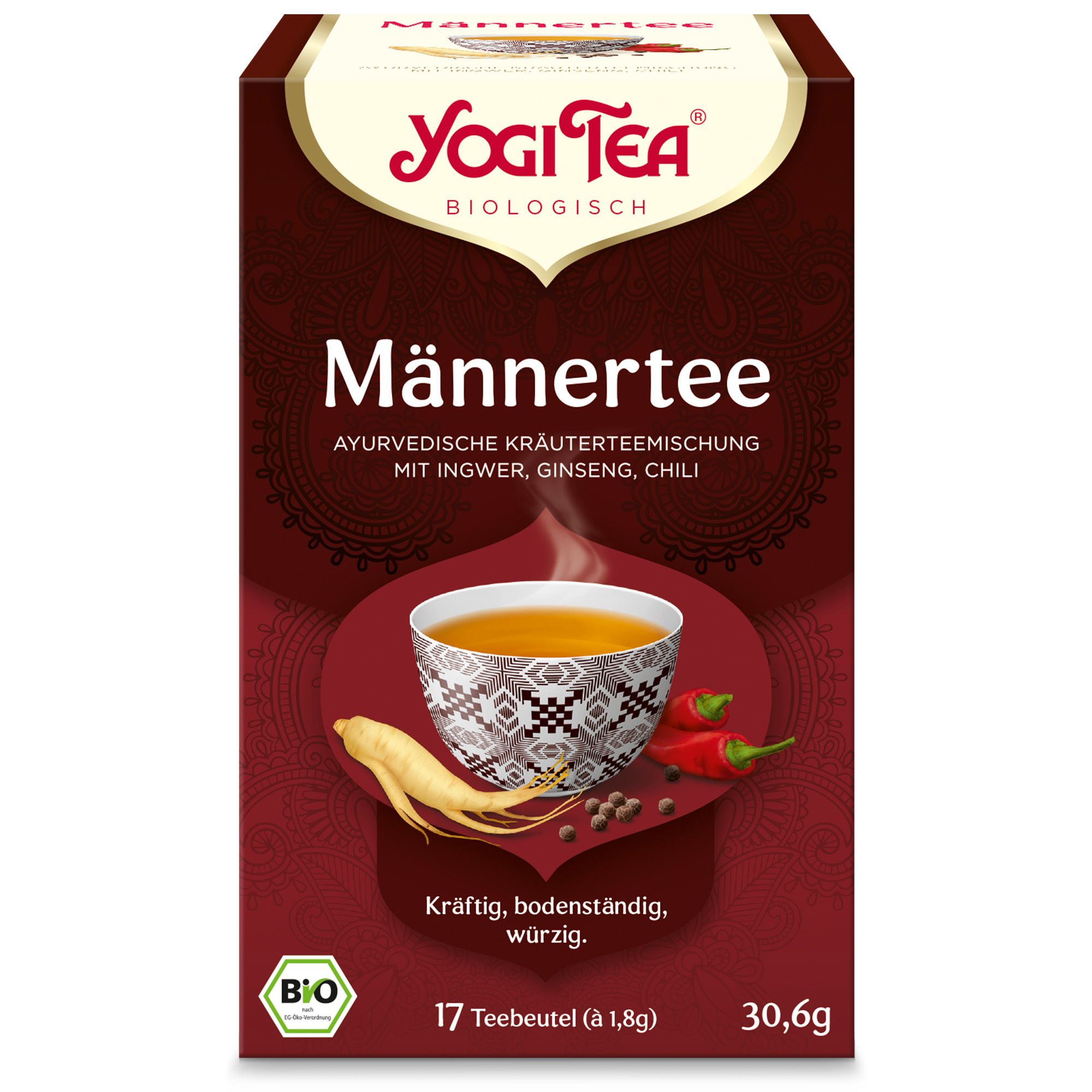 YOGI TEA® Männertee, Bio Kräutertee