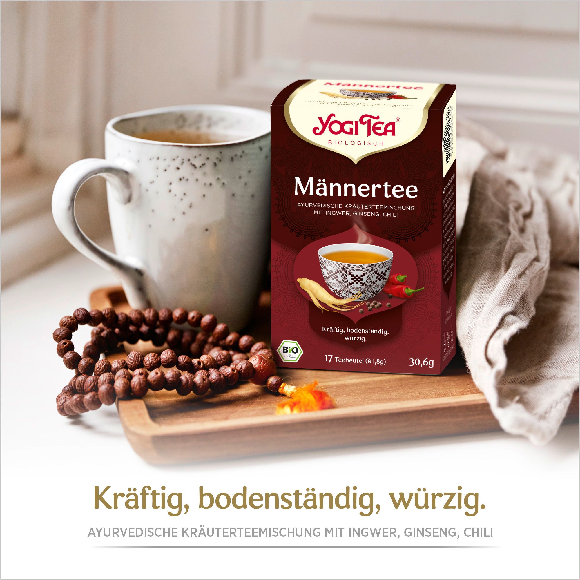 YOGI TEA® Männertee, Bio Kräutertee