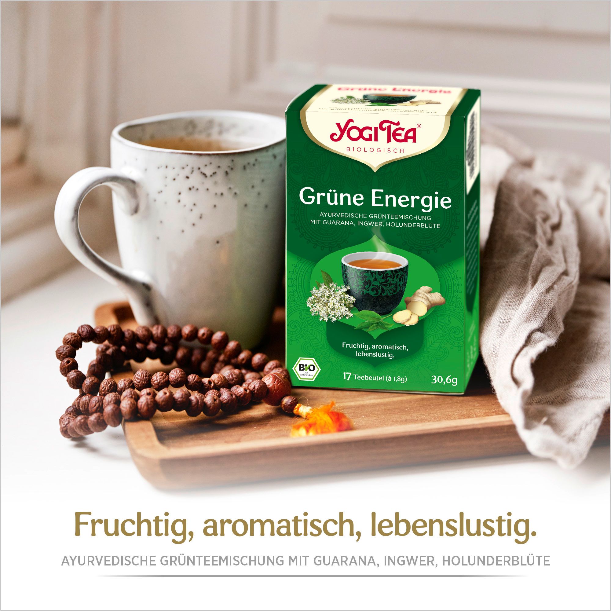 YOGI TEA® Énergie verte, Tisane verte bio
