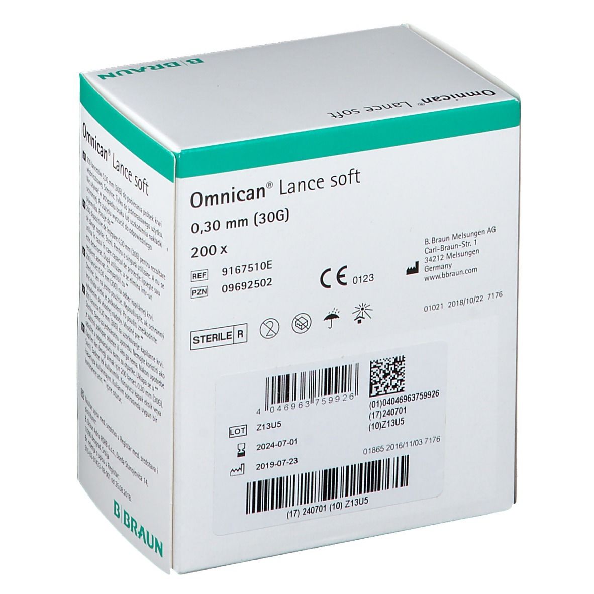 OMNICAN Lance soft 30 G E Lanzetten