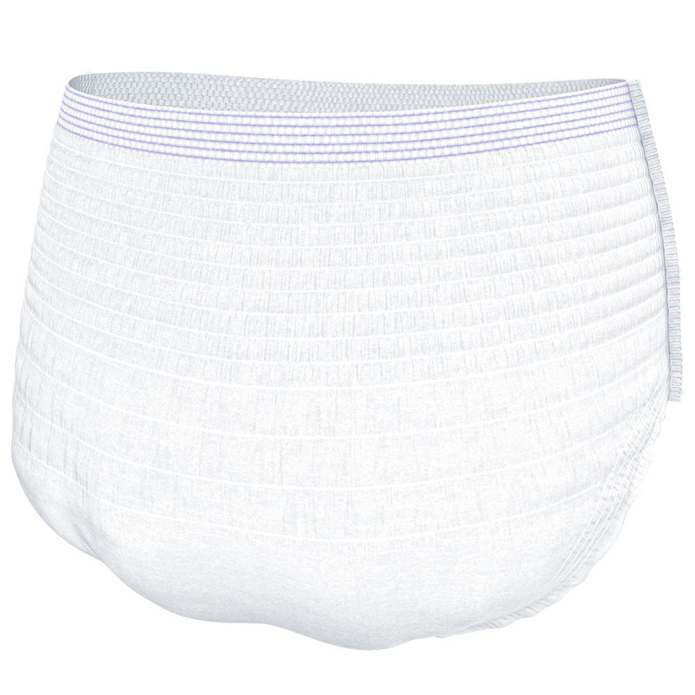 Pants blanches avec taille élastique. Les Pants ont une forme anatomique et sont conçues pour la protection.