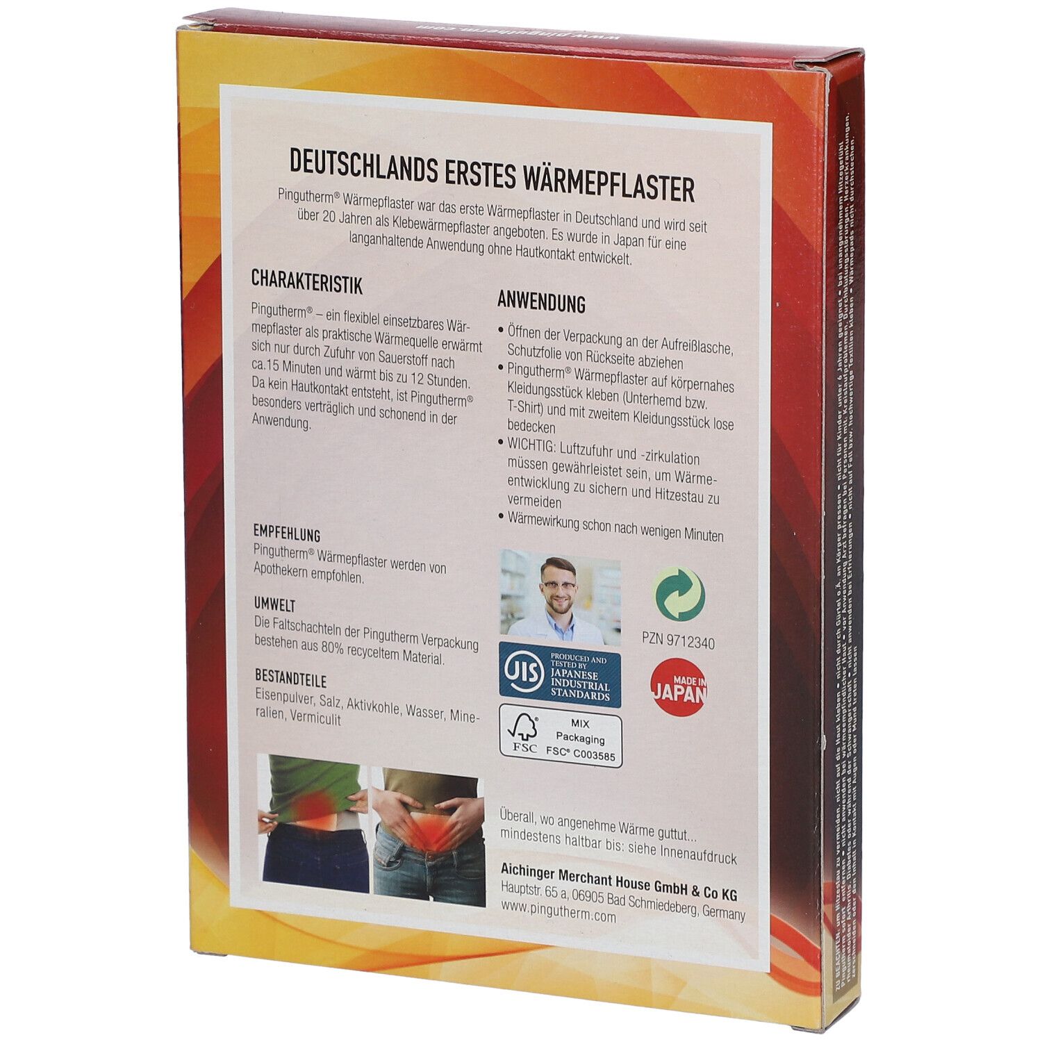 pingutherm® Flex Wärmepflaster