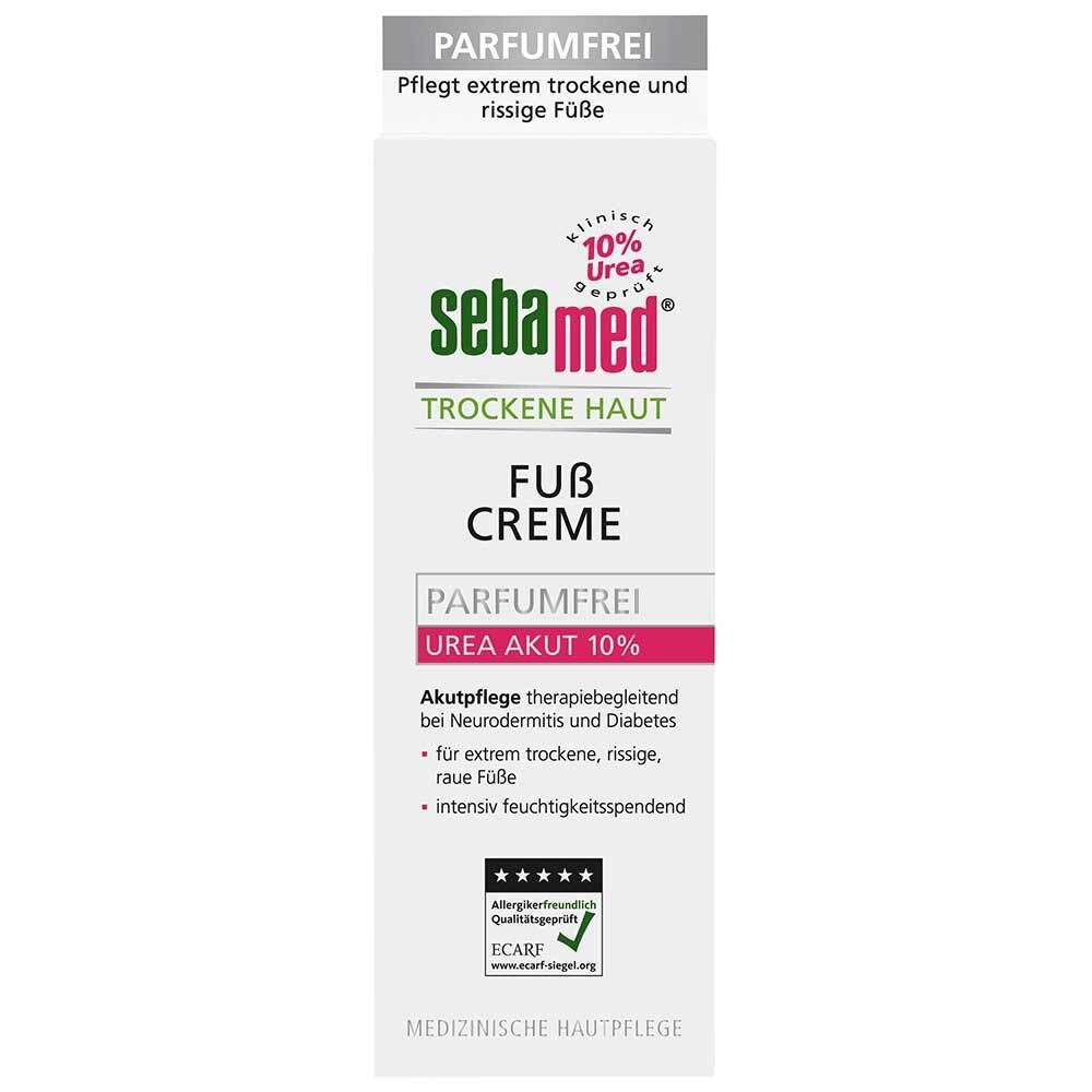 sebamed® Crème Peau Sèche Pied Crème Sans Parfum Urea 10%