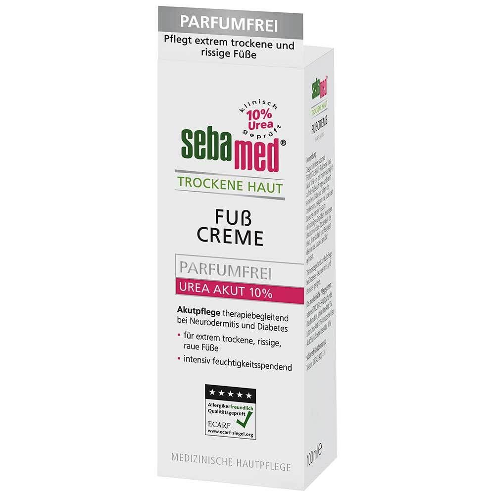 sebamed® Crème Peau Sèche Pied Crème Sans Parfum Urea 10%