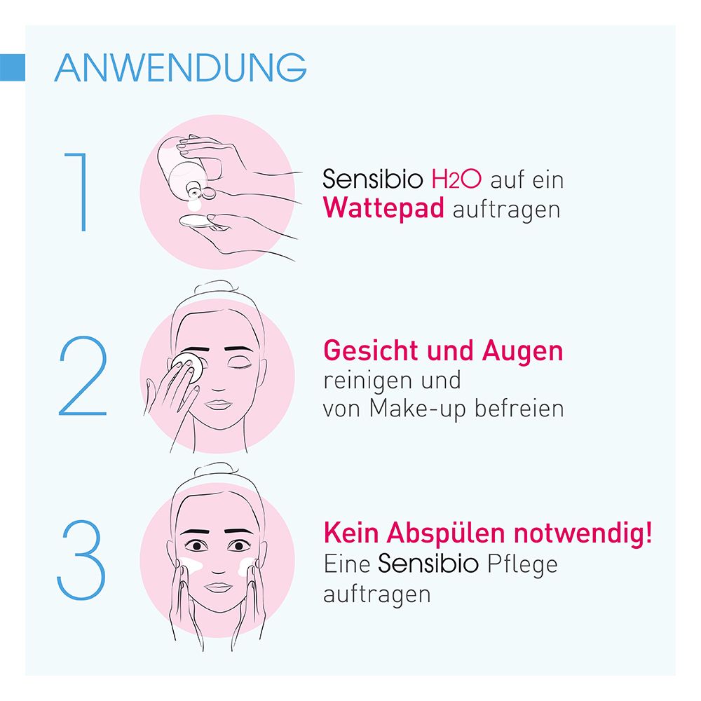 BIODERMA Sensibio H2O - Sanft reinigendes Mizellenwasser