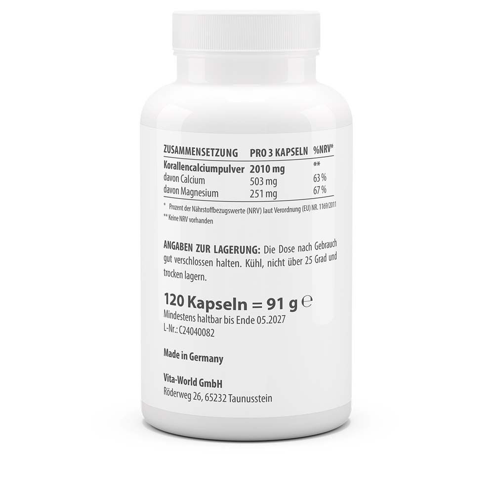 VITAWORLD Corail de sango 500 mg
