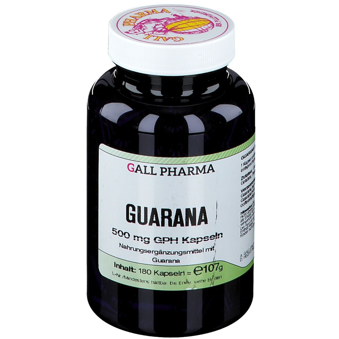 GALL PHARMA Guarana 500 mg GPH Kapseln