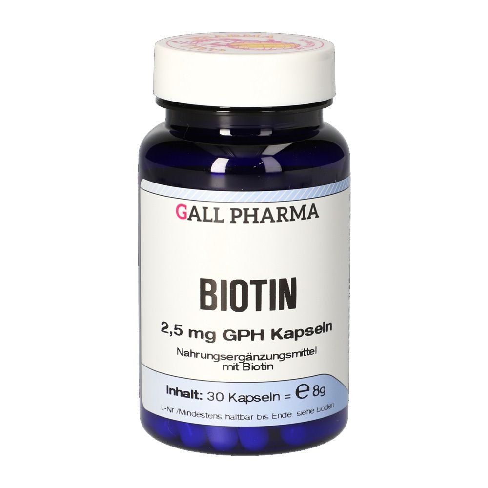 Biotin 2,5 mg GPH Kapseln