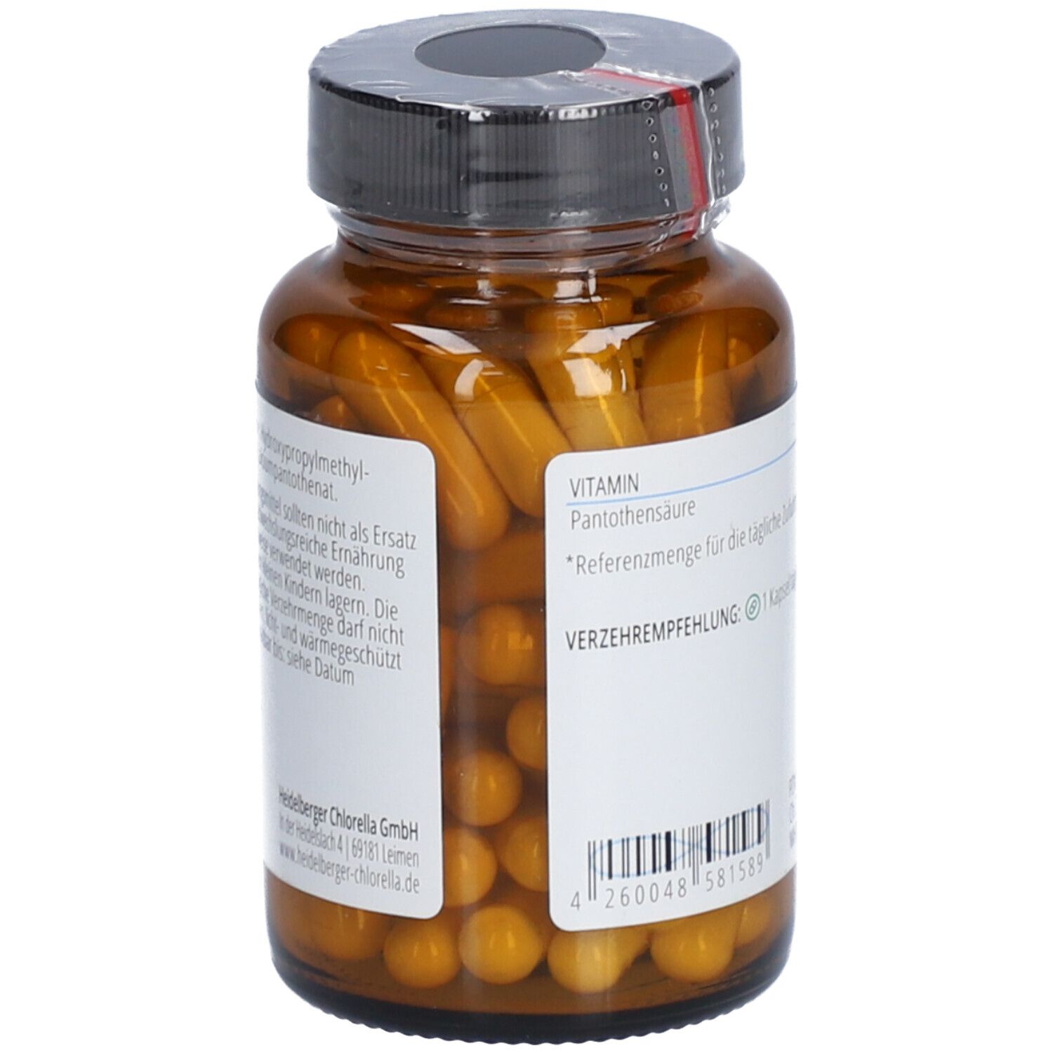 VITAMIN B5 PANTOTHENSÄURE KAPSELN