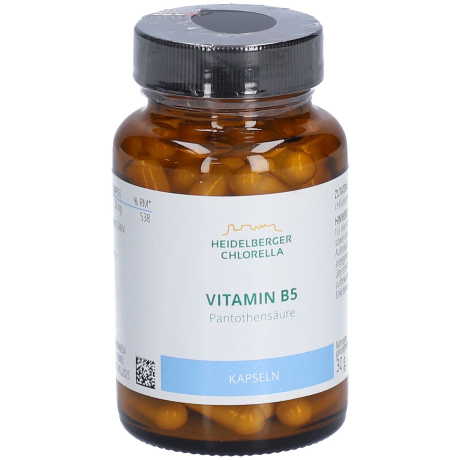 VITAMIN B5 PANTOTHENSÄURE KAPSELN