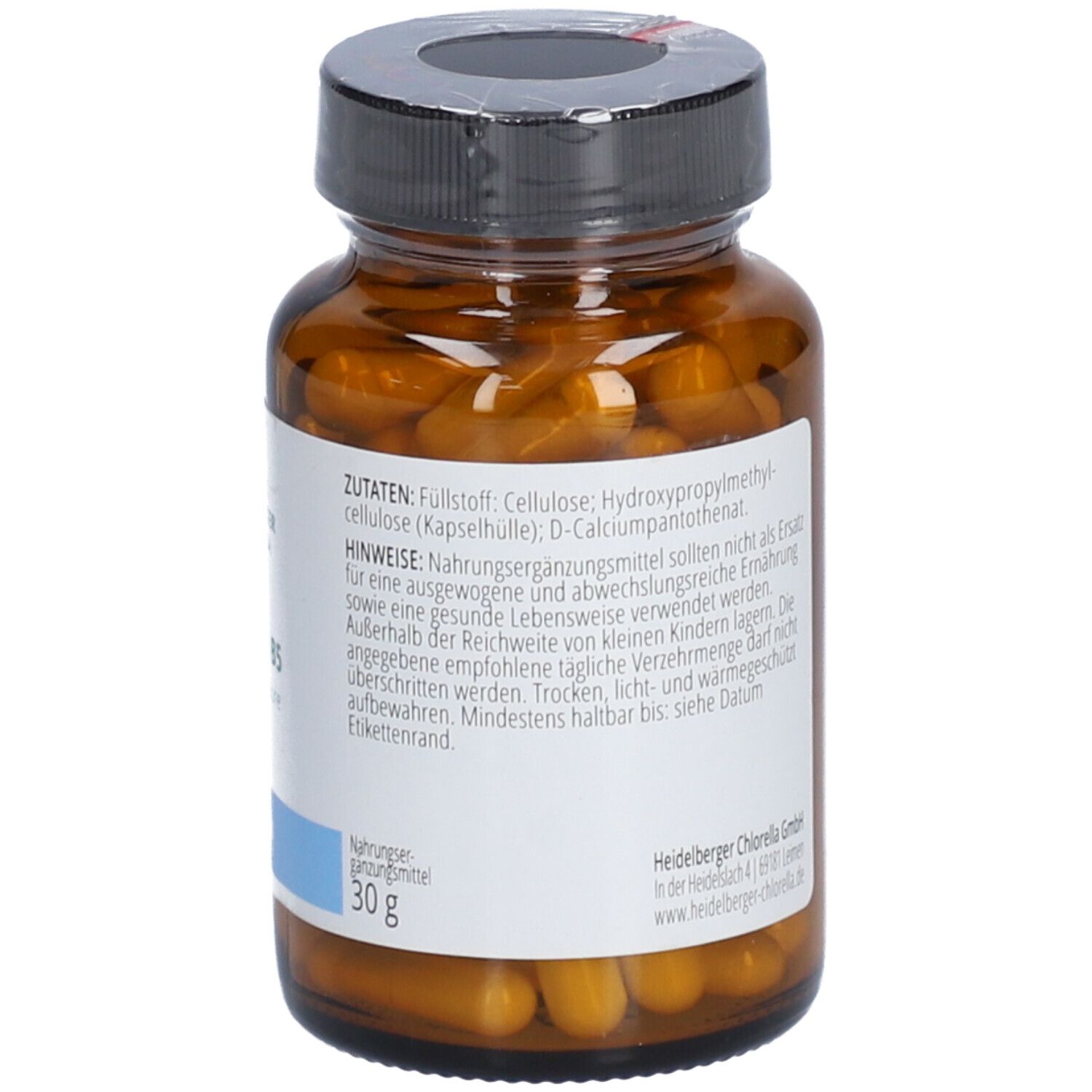 VITAMIN B5 PANTOTHENSÄURE KAPSELN