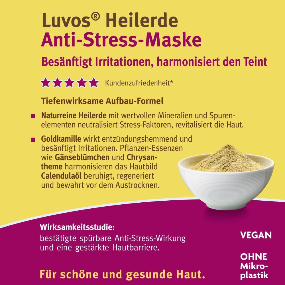 Luvos-Heilerde Anti-Stress-Maske