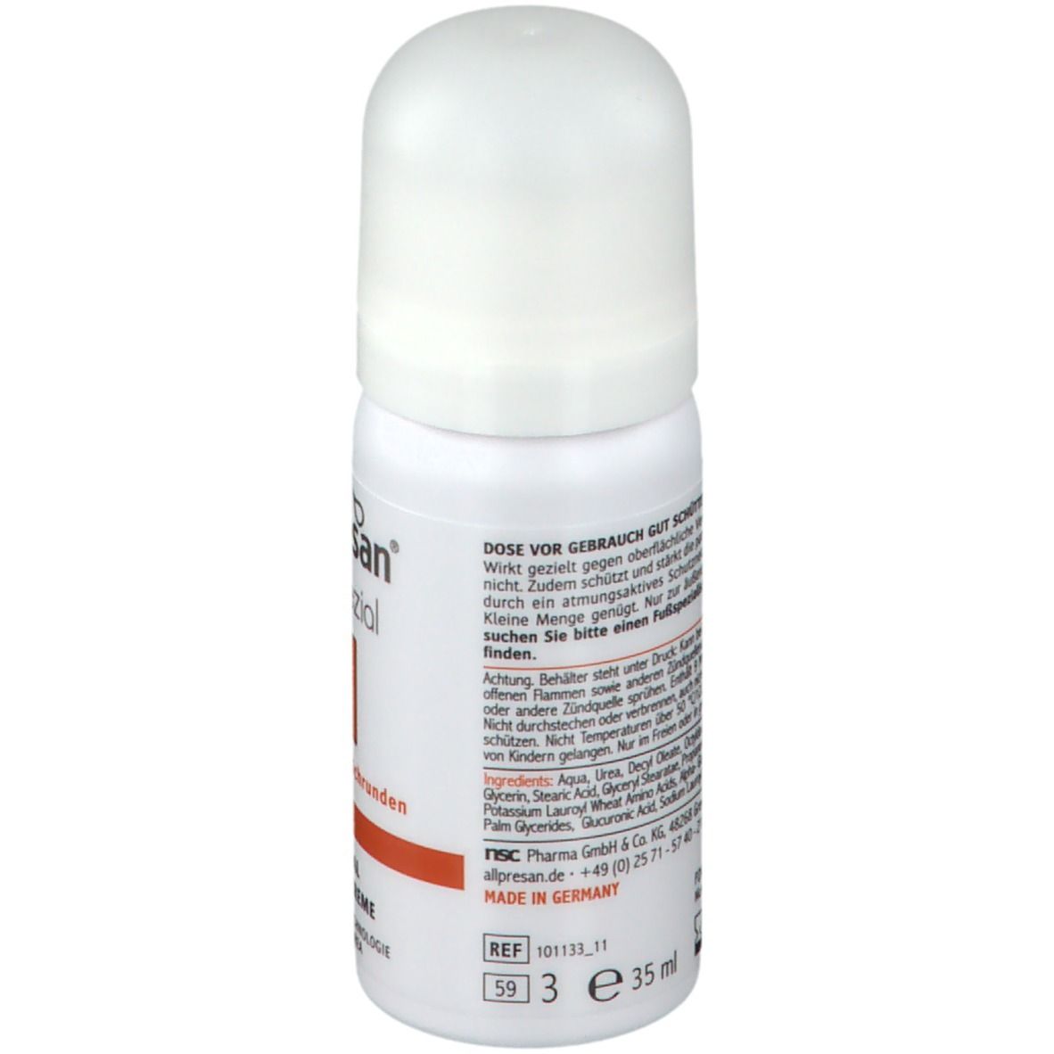 Allpresan® Foot Special Original Foam Cream No. 4 Callosités et crevasses