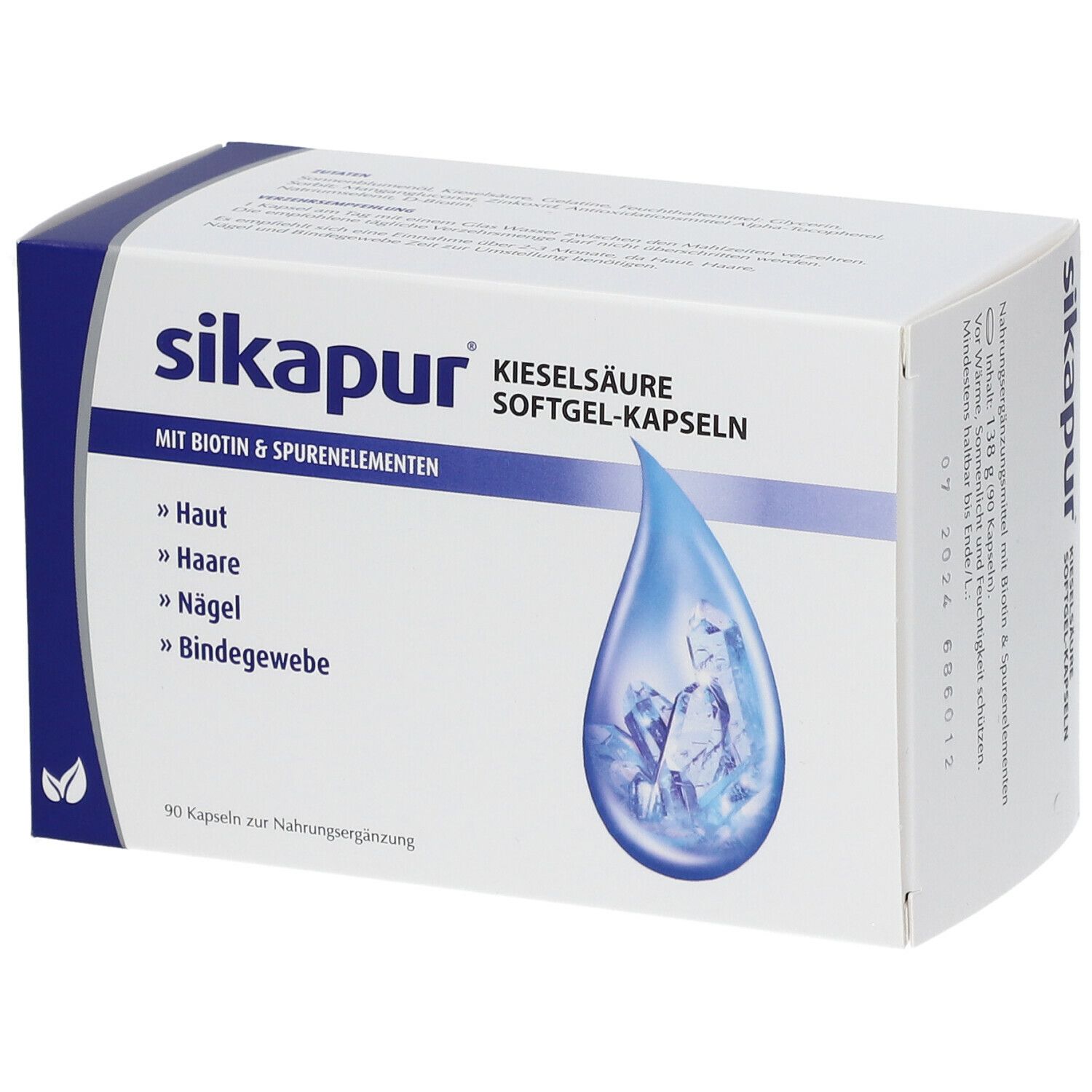 sikapur® Acide silicique en capsules molles