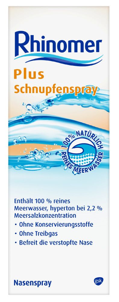 RHINOMER Plus Schnupfenspray