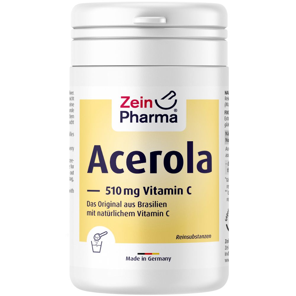 Poudre d'acérola avec vitamine C ZeinPharma