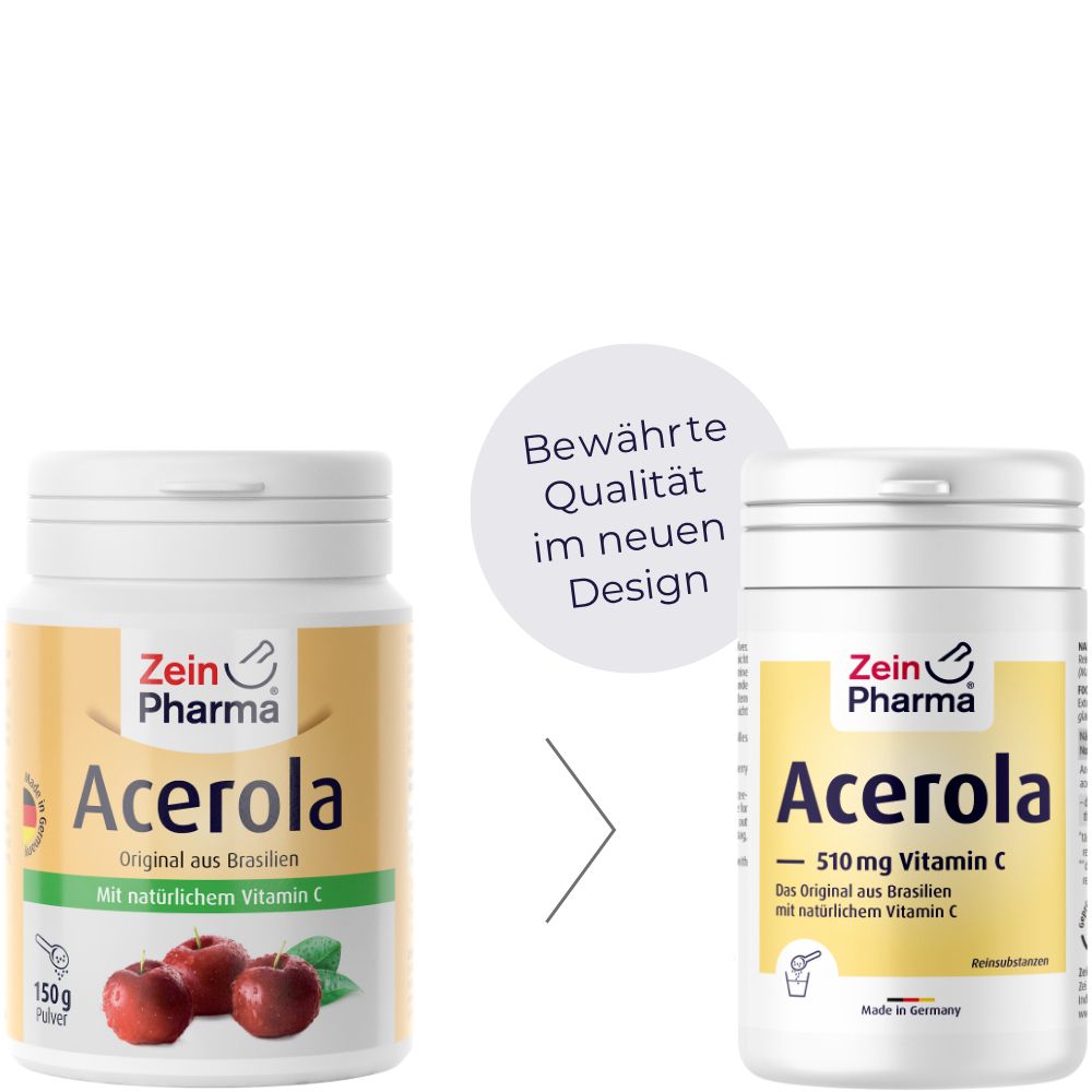 Poudre d'acérola avec vitamine C ZeinPharma