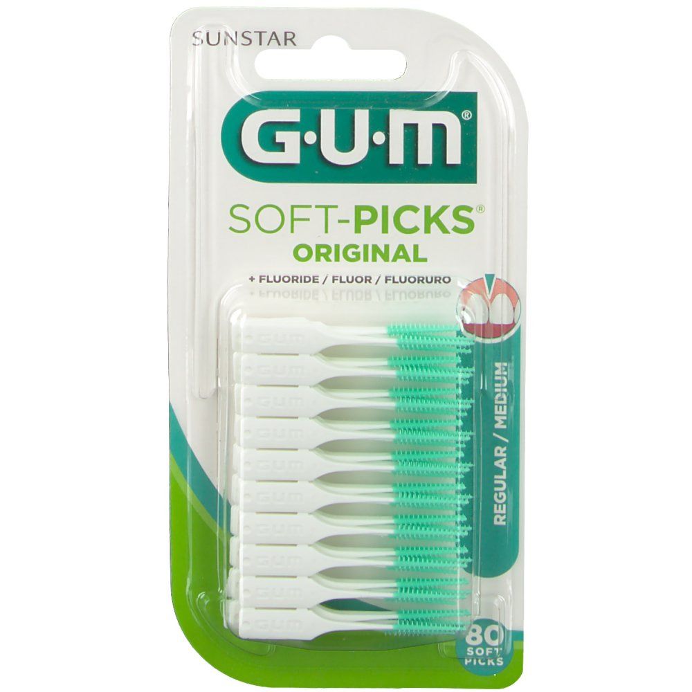 GUM® Soft Picks Original Regular/Medium