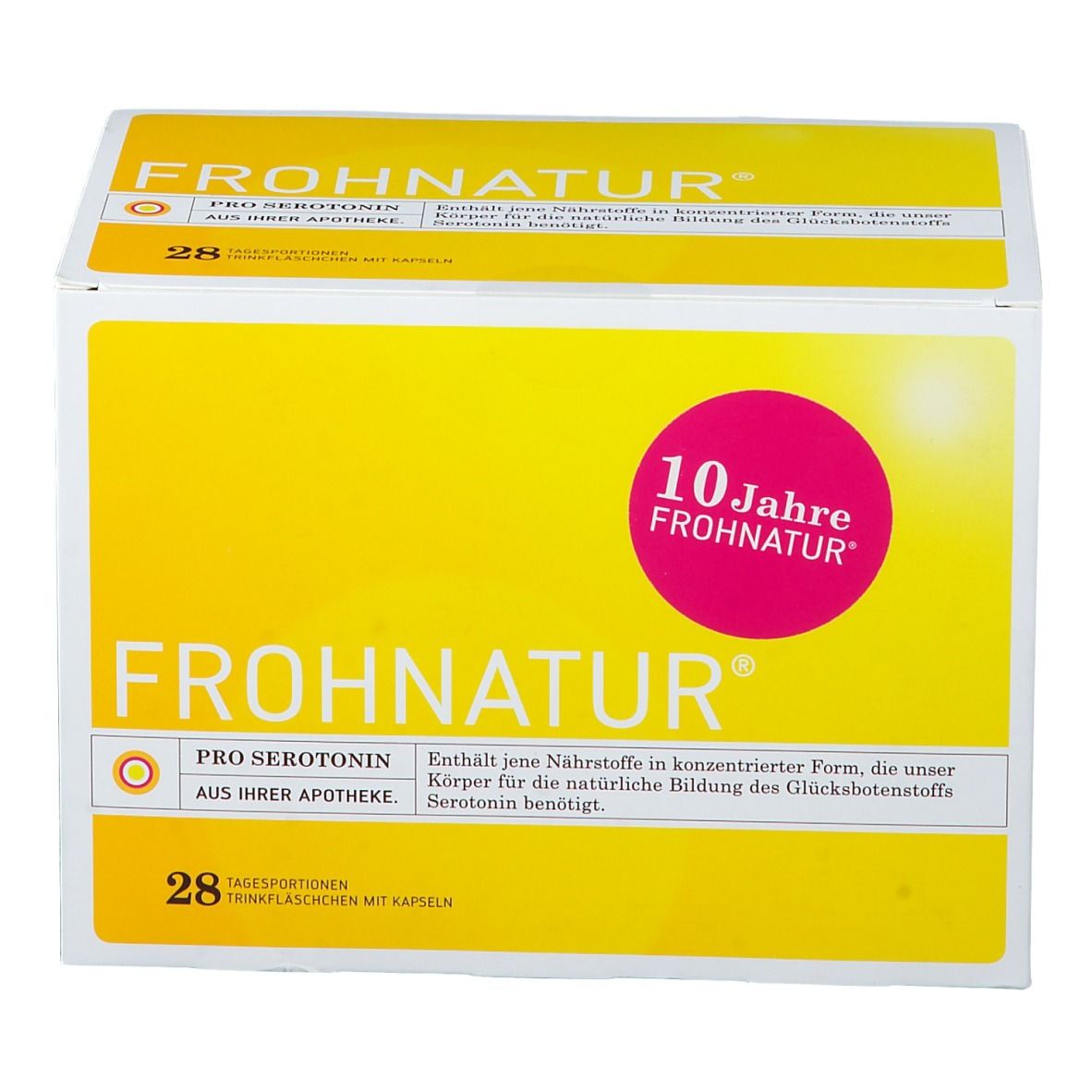 FROHNATUR Mood Tonic Trinkfläschchen mit Kapseln