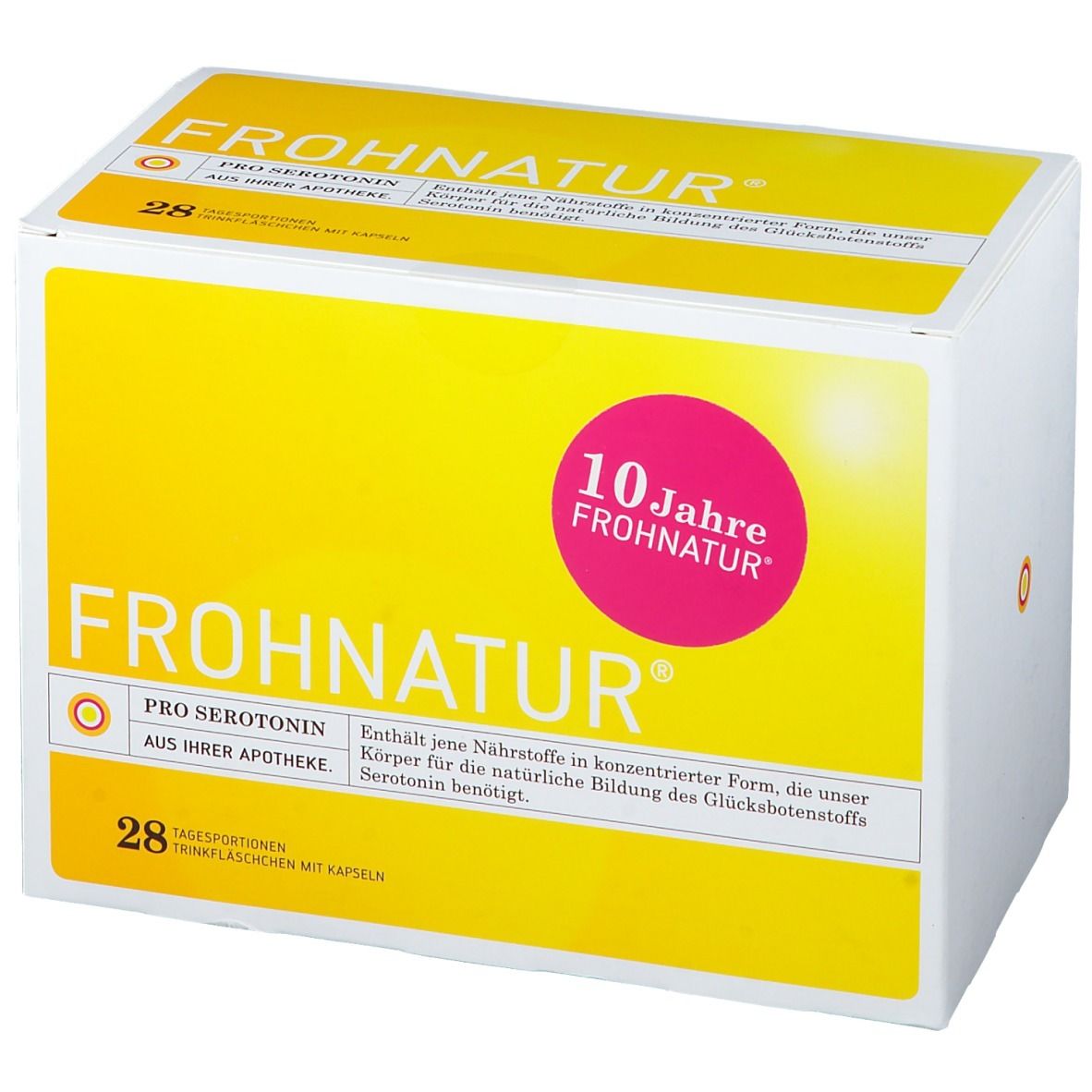 FROHNATUR Mood Tonic Trinkfläschchen mit Kapseln