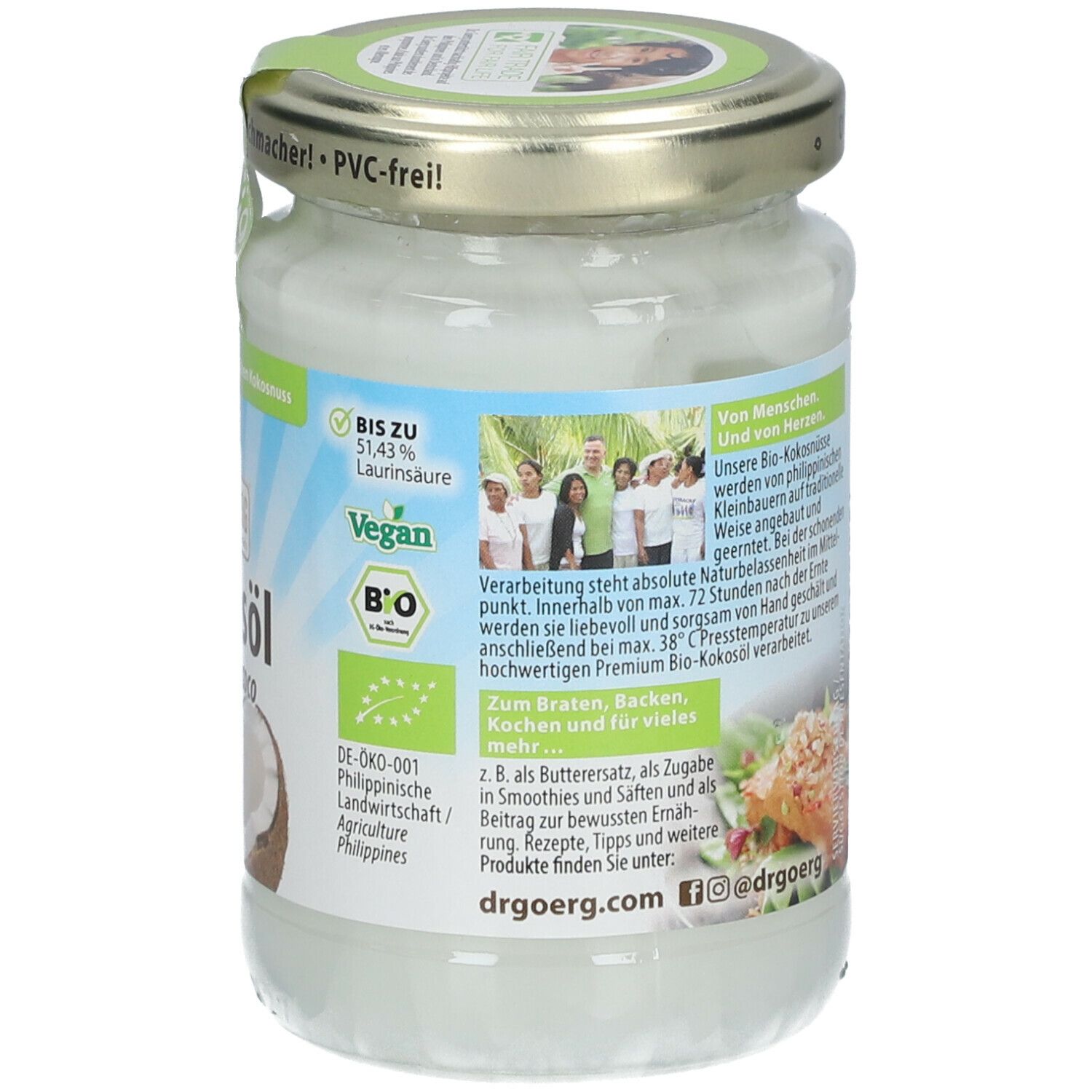 Dr. Goerg Huile de coco bio premium