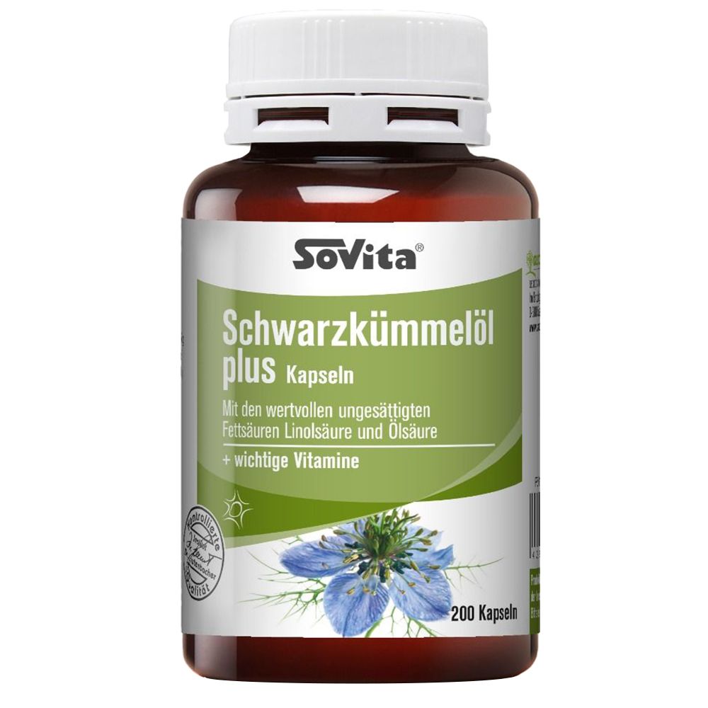 SOVITA® Huile de cumin noir plus