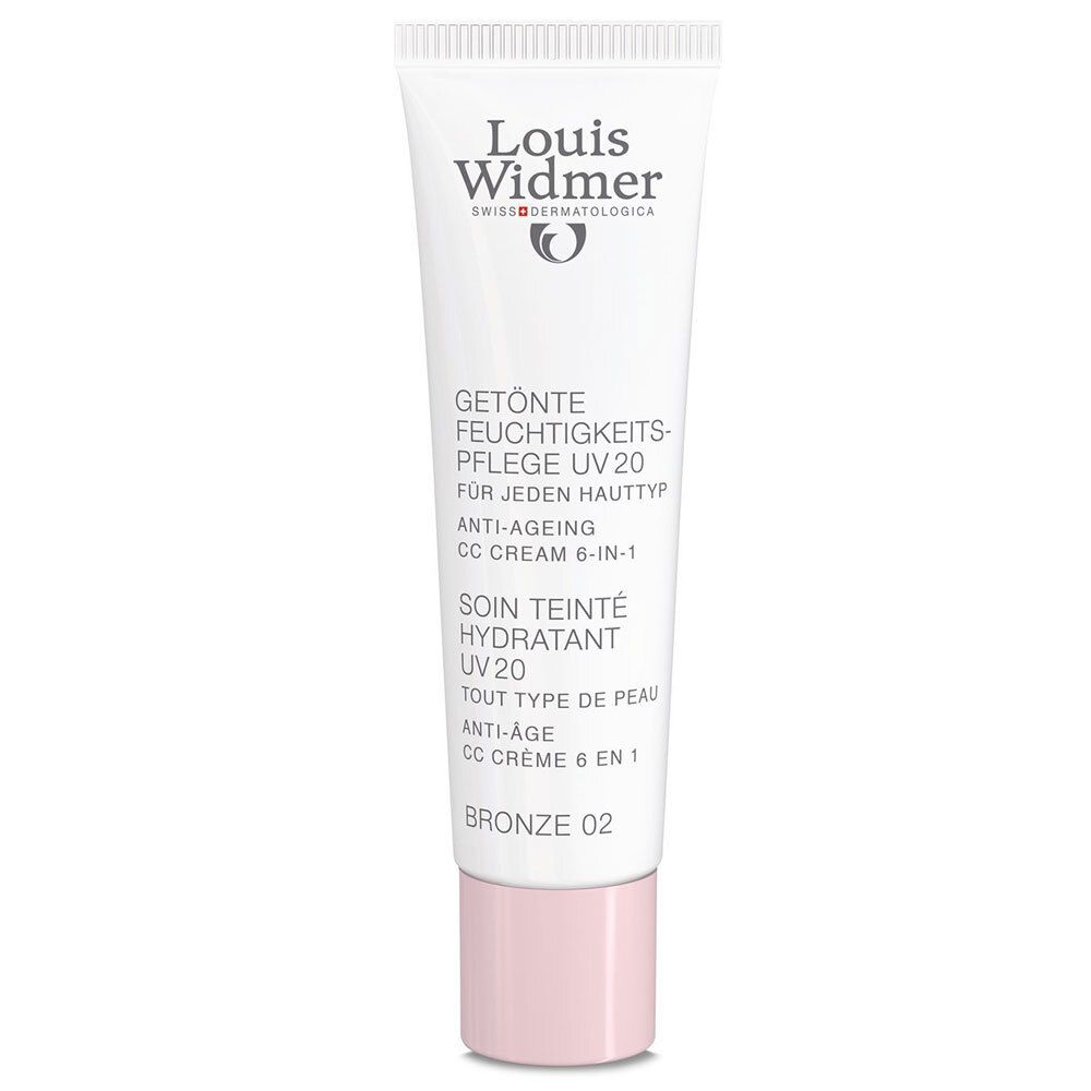 Louis Widmer Hydratant Teinté UV 20 CC Crème Bronze Non Parfumé