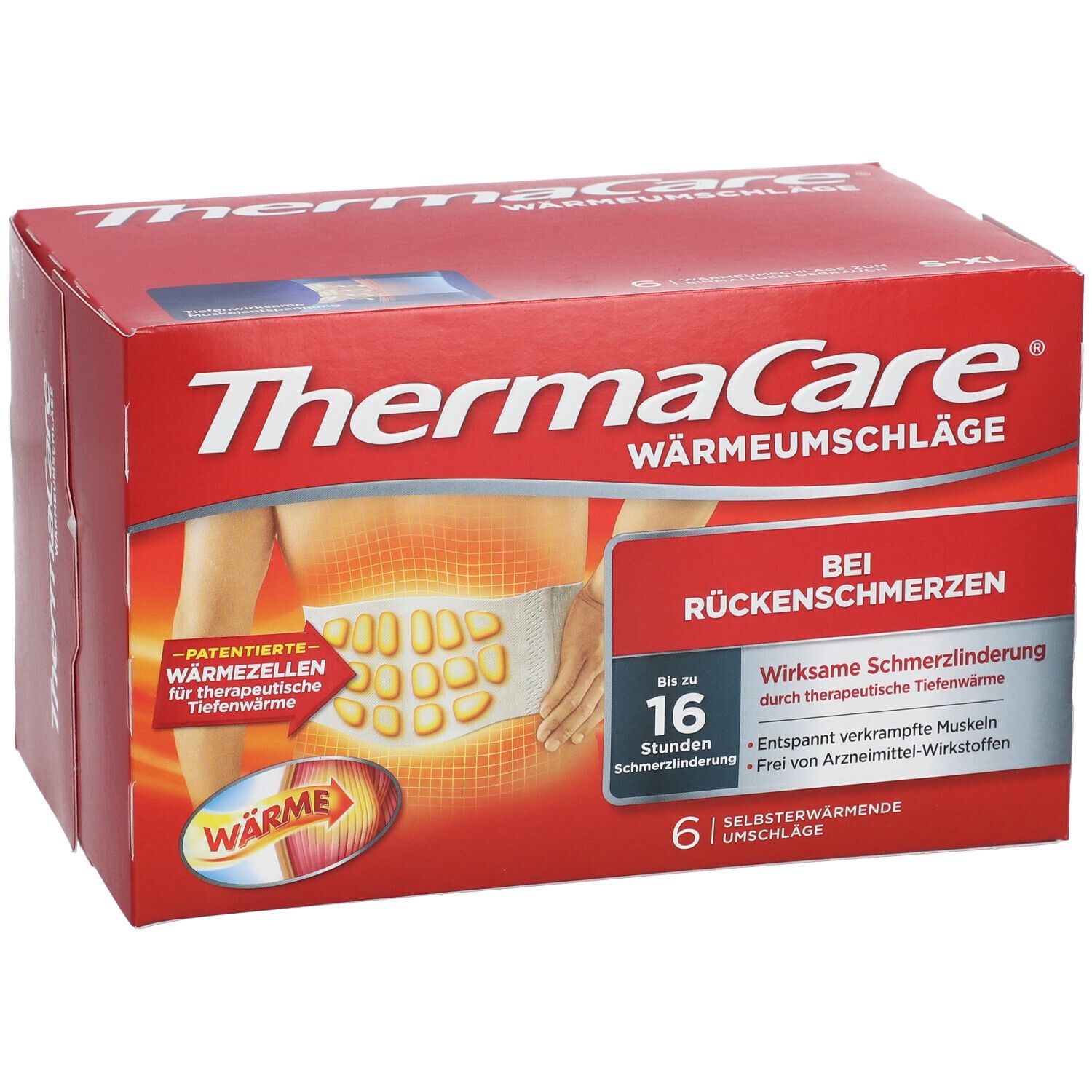 ThermaCare® Wärmeumschläge Rücken