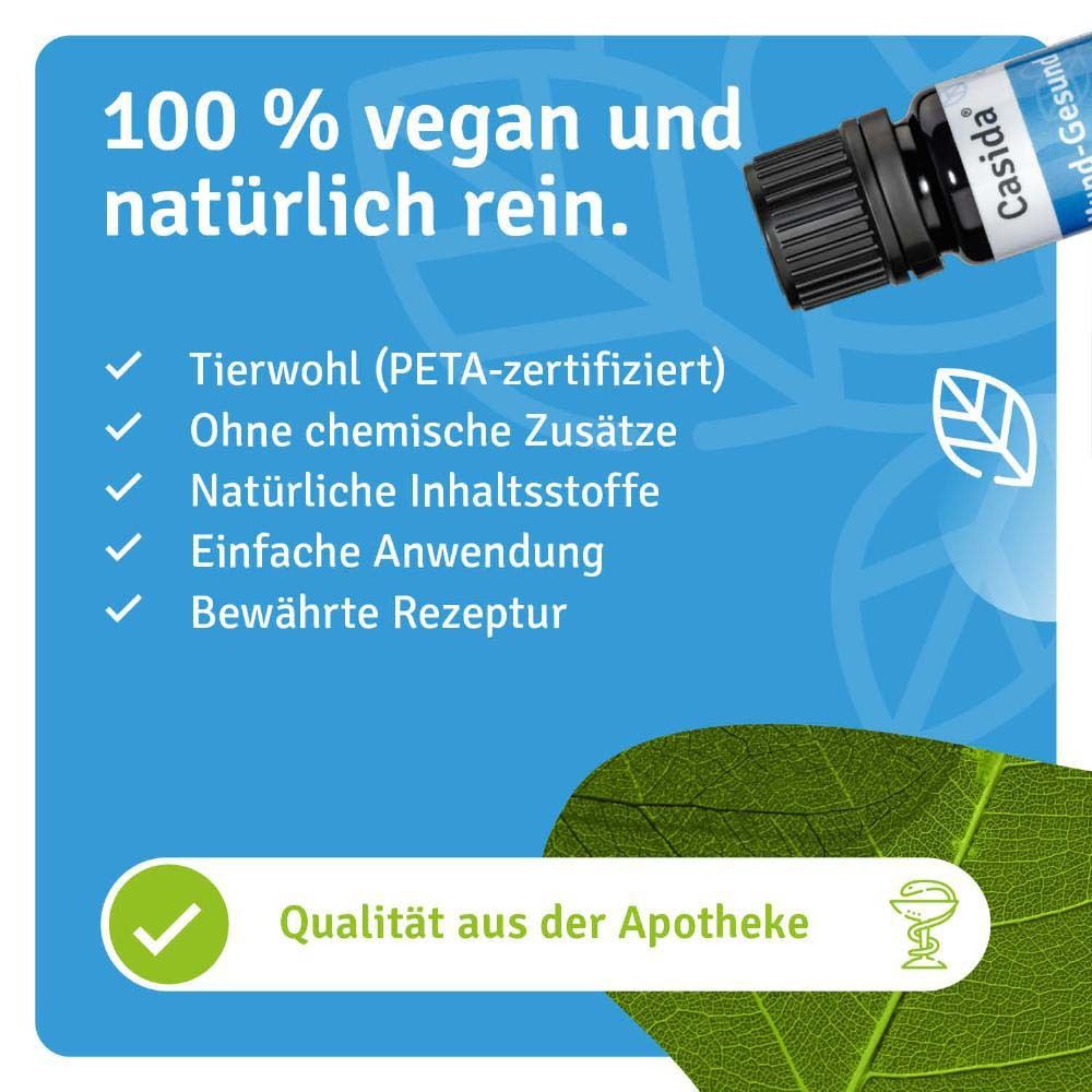 Produktflasche. 100% vegan und natürlich rein. Tierwohl (PETA-zertifiziert), ohne chemische Zusätze, natürliche Inhaltsstoffe.