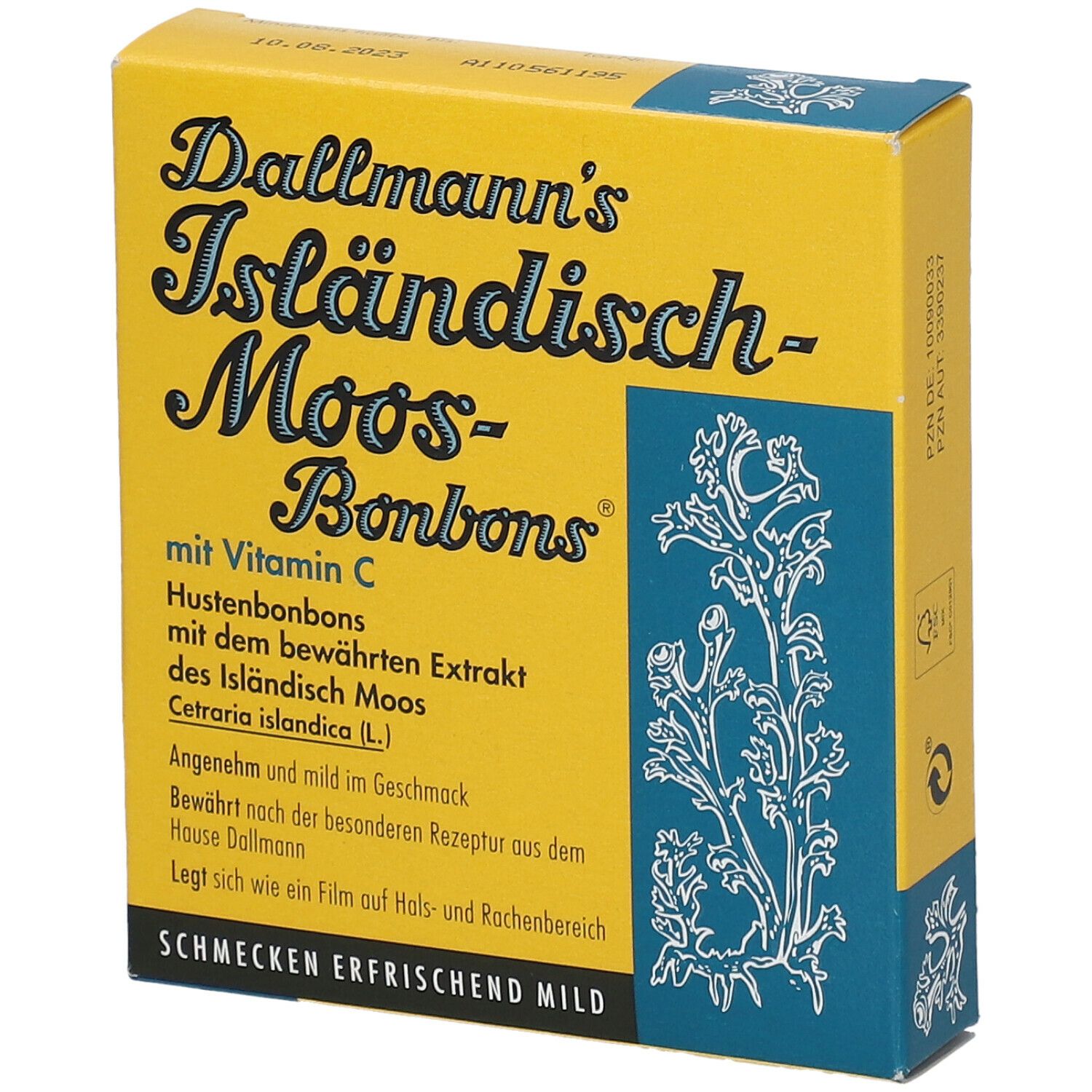 Dallmanns Isländisch-Moos-Bonbons mit Vitamin C