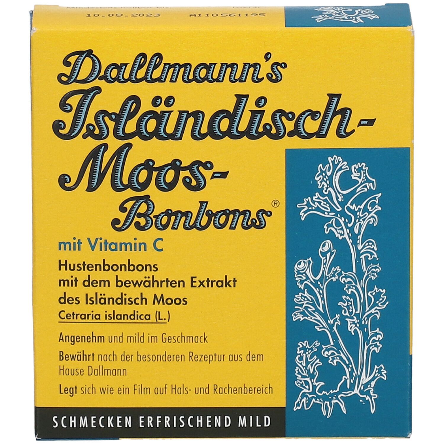 Dallmanns Isländisch-Moos-Bonbons mit Vitamin C
