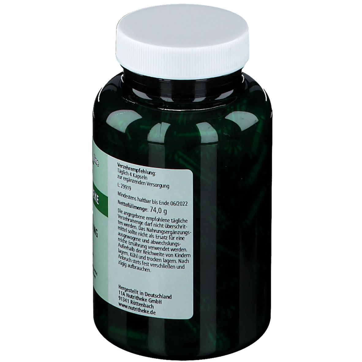 GREEN LINE NUTRITHEKE Açaï 500 mg