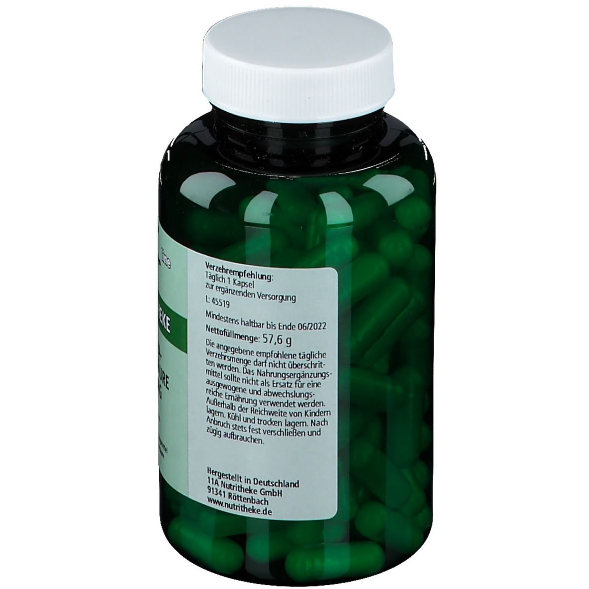 green line NUTRITHEKE Alpha Liponsäure 150 mg