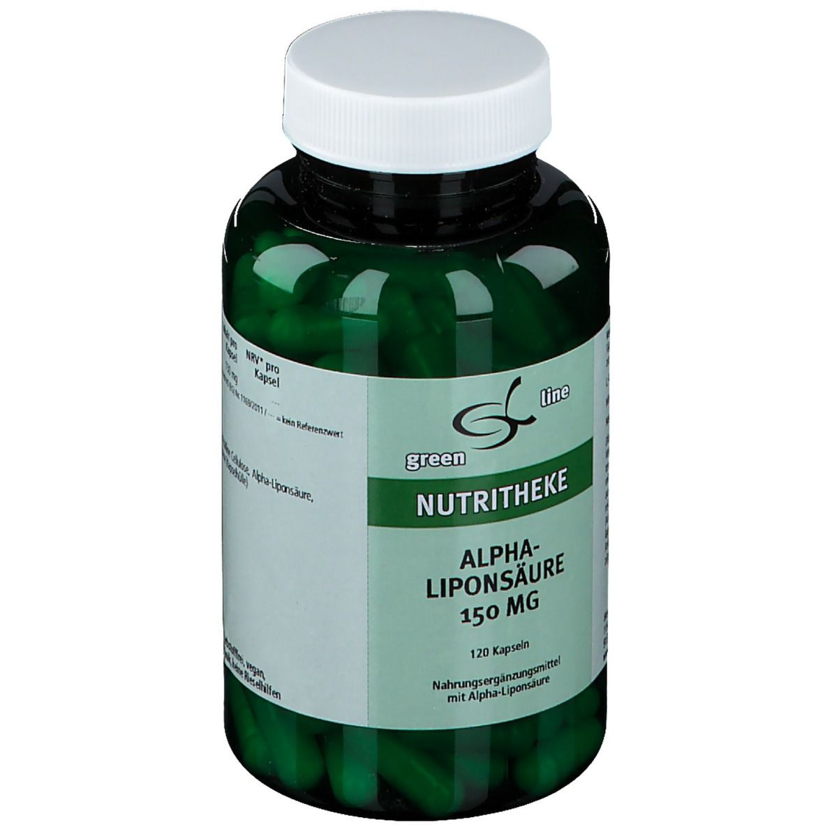 green line NUTRITHEKE Alpha Liponsäure 150 mg