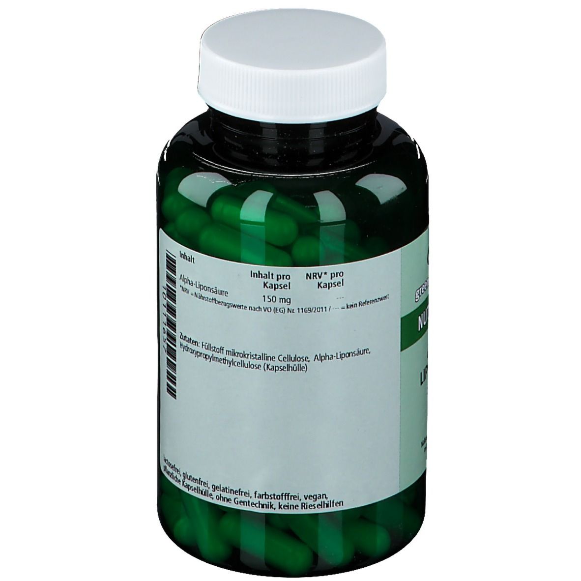 green line NUTRITHEKE Alpha Liponsäure 150 mg