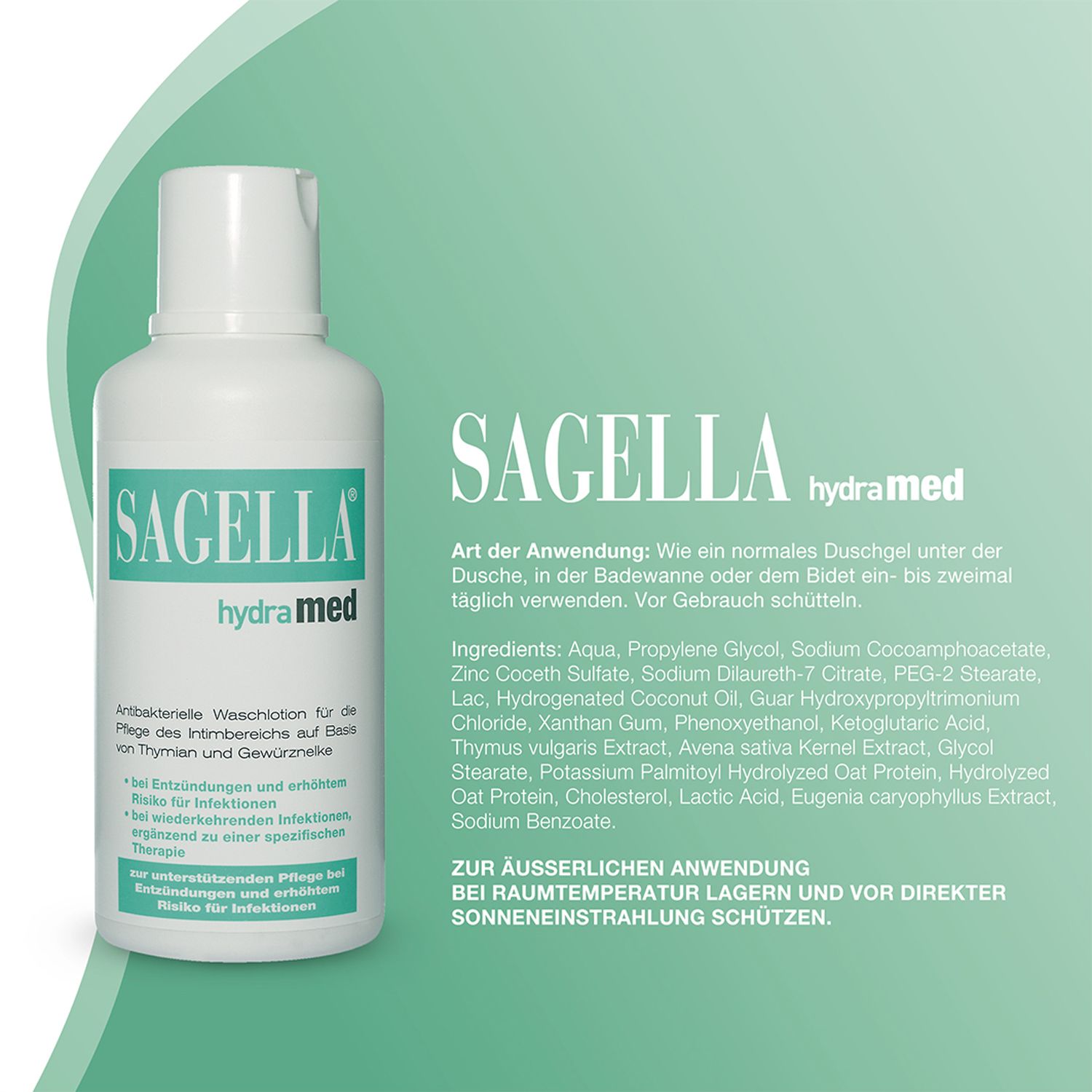 Sagella® hydramed - Intimwaschlotion