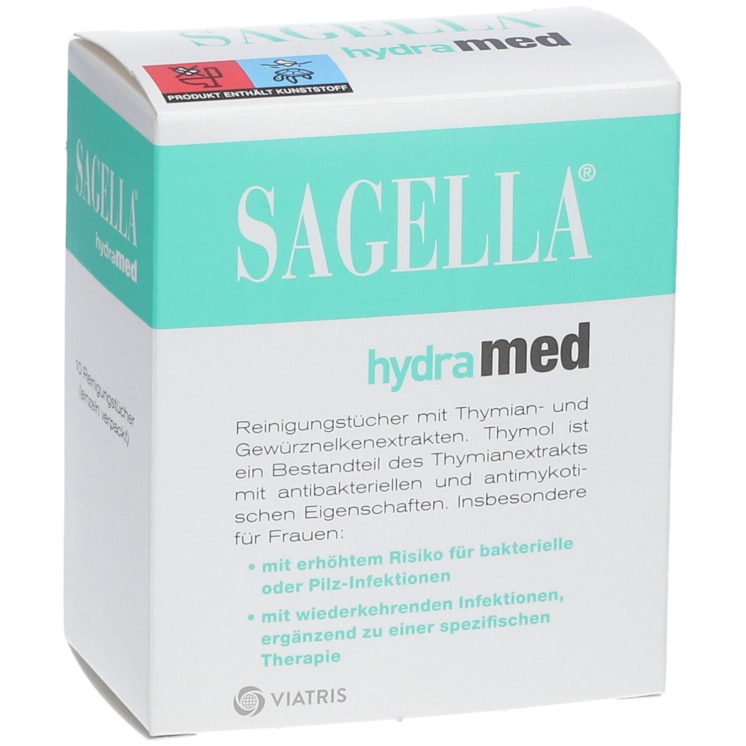 SAGELLA hydramed Intim-Reinigungstücher