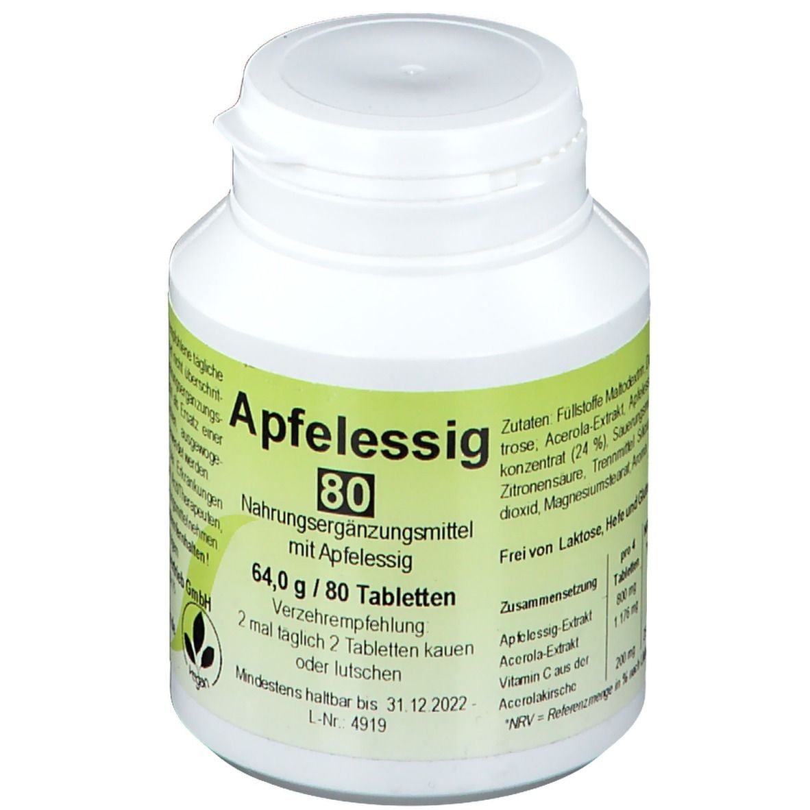 merosan Apfelessig Tabletten