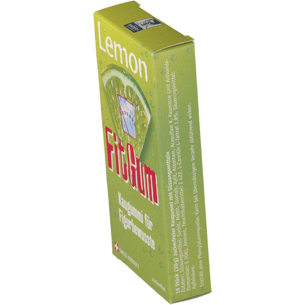 Lemon FitGum mit L-Carnitin