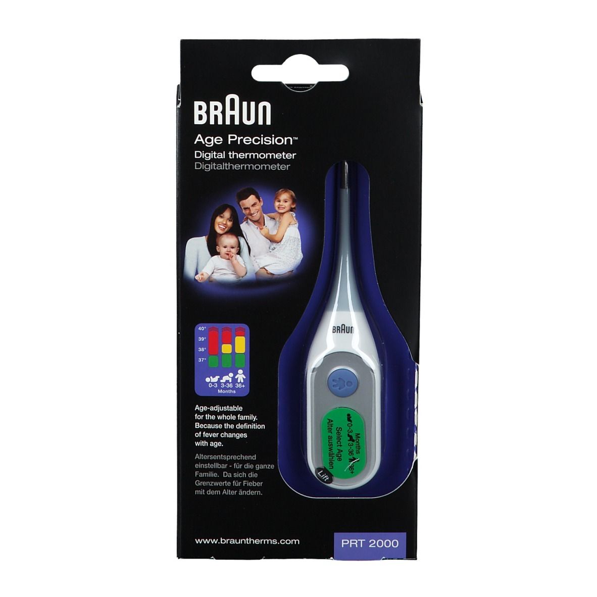 Braun Age Precision® Thermomètre numérique - PRT2000