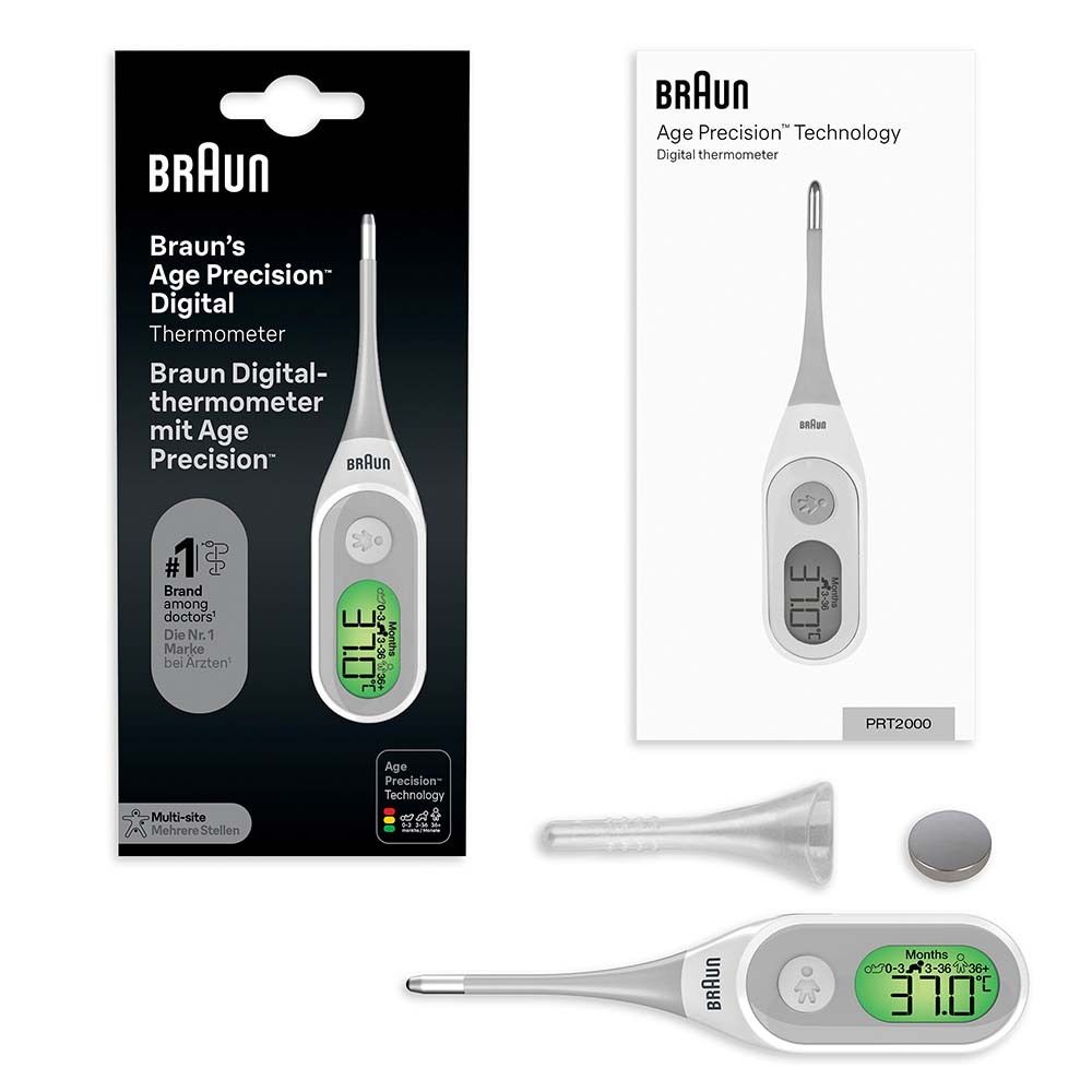 Braun Age Precision® Thermomètre numérique - PRT2000