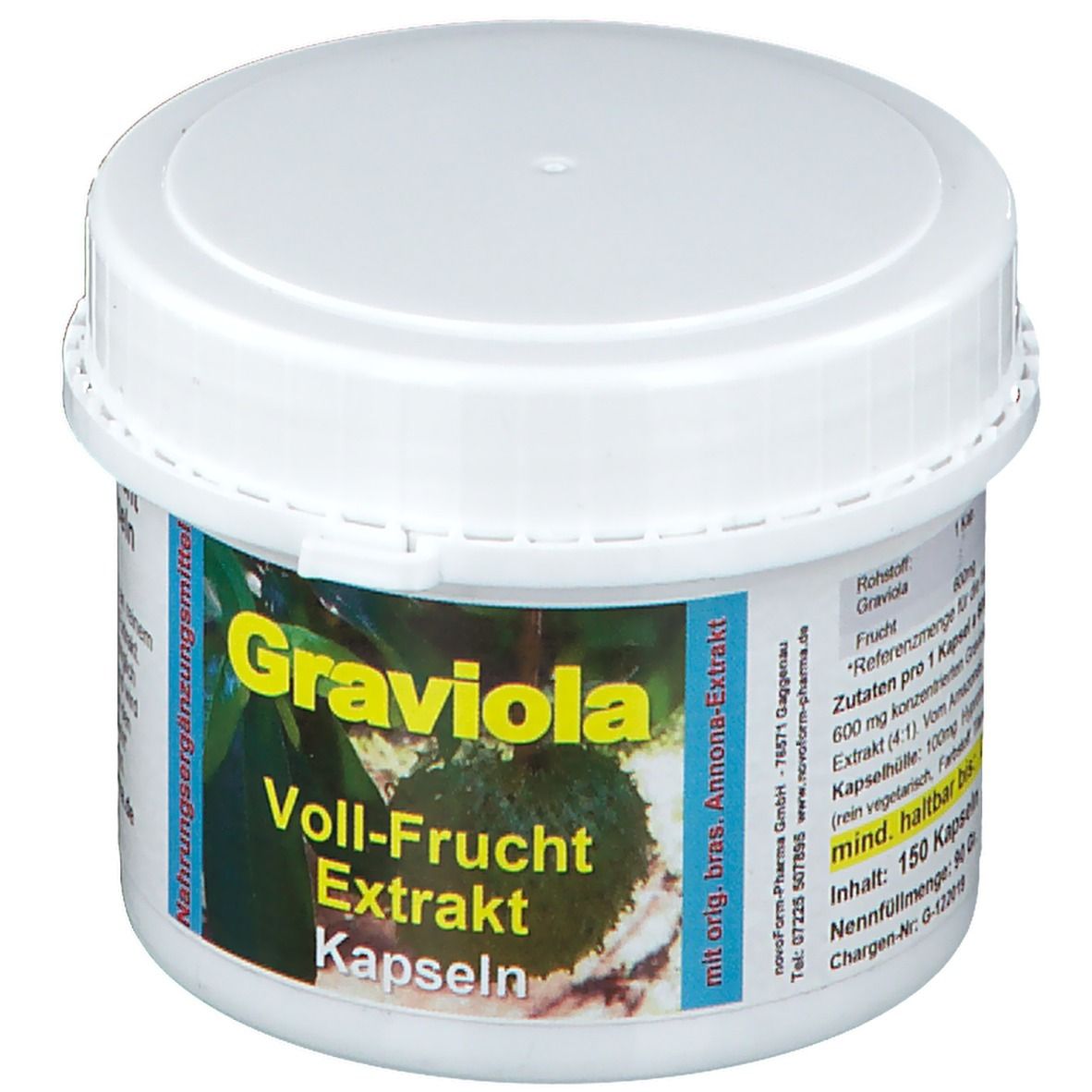 GRAVIOLA Extrait entier 600 mg