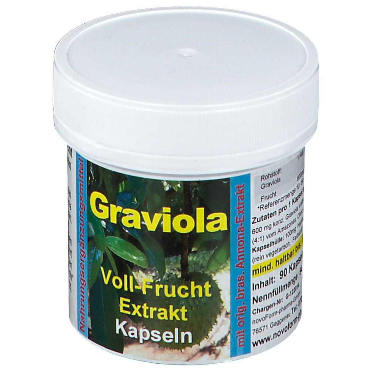 Graviola Voll-Frucht Extrakt 600 mg