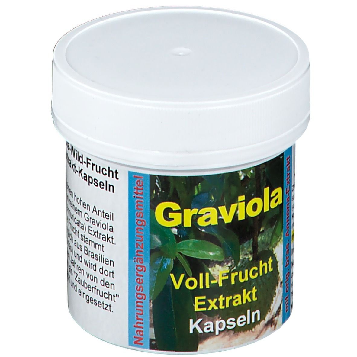 Graviola Extrait de fruit entier 600 mg