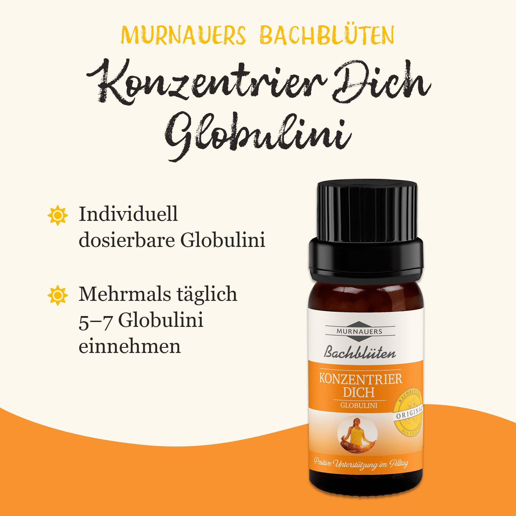 MURNAUERS Bachblüten Konzentrier Dich Globulini