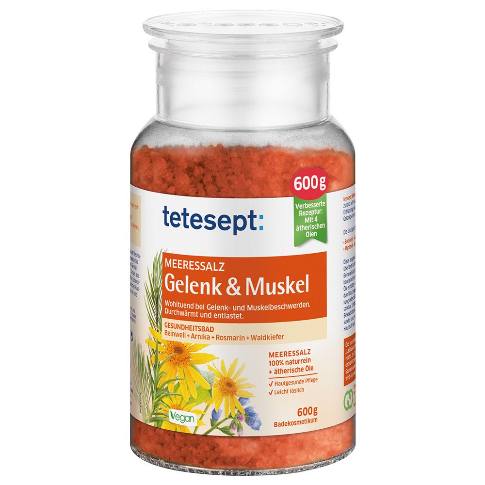 tetesept® Meeressalz Gelenk & Muskel Gesundheitsbad