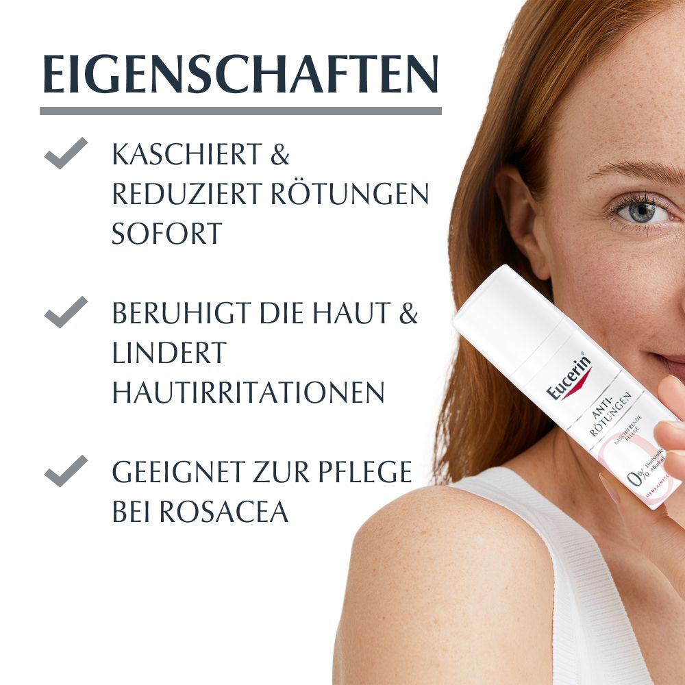 Eucerin® Antirötungen Kaschierende Tagespflege mit LSF 30 - Pflege für sehr empfindliche Haut und bei Rötungen & kaschiert Hautrötungen - jetzt 20% sparen mit Code "eucerin20"